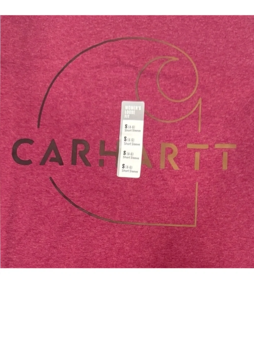CARHARTT Loose Fit Heavyweight Short Sleeve Graphic T Shirt NWT Small